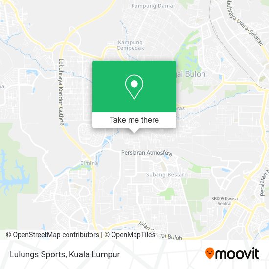 Lulungs Sports map