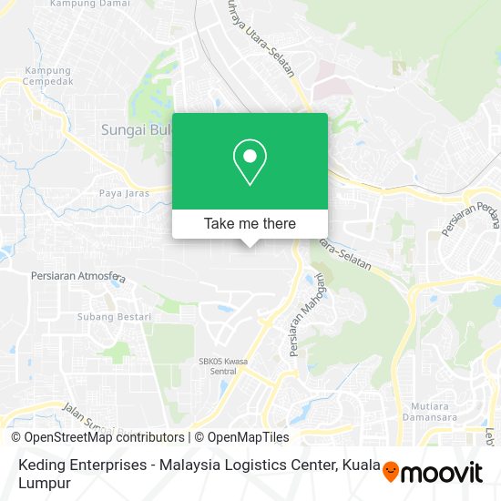 Keding Enterprises - Malaysia Logistics Center map
