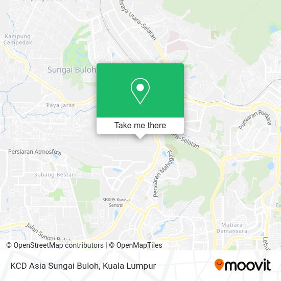 Peta KCD Asia Sungai Buloh
