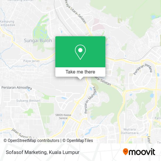 Sofasof Marketing map