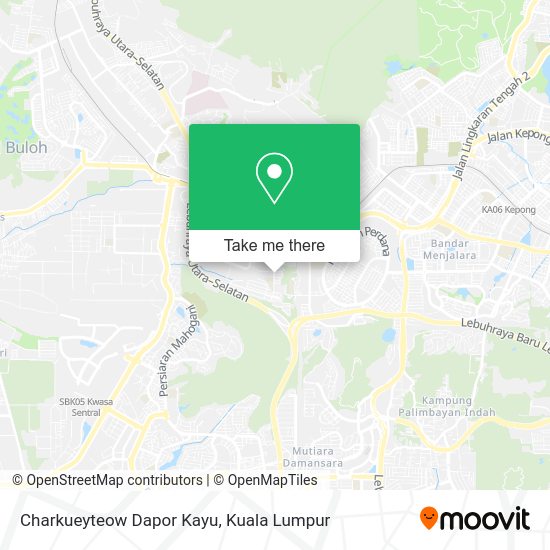 Charkueyteow Dapor Kayu map
