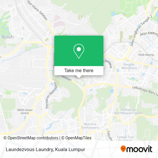 Laundezvous Laundry map