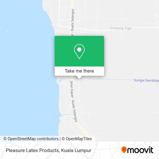 Pleasure Latex Products map