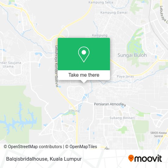Balqisbridalhouse map