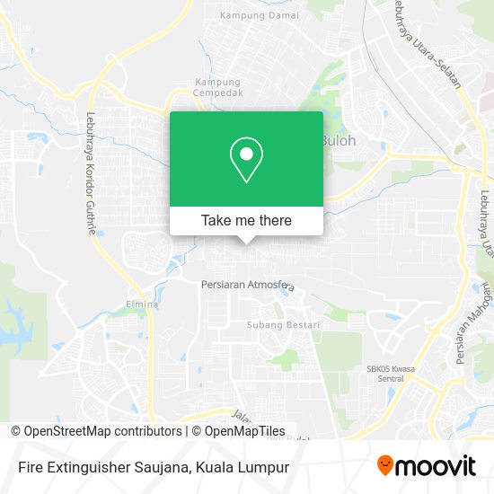 Peta Fire Extinguisher Saujana