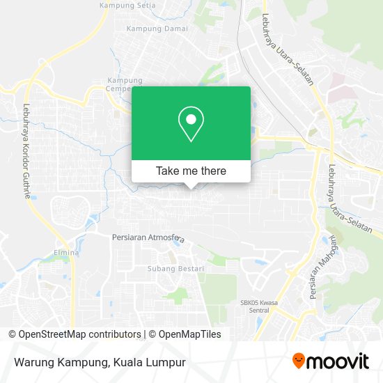 Warung Kampung map