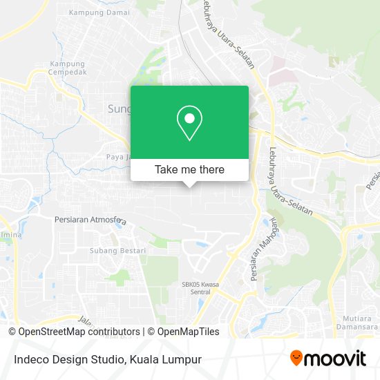 Indeco Design Studio map