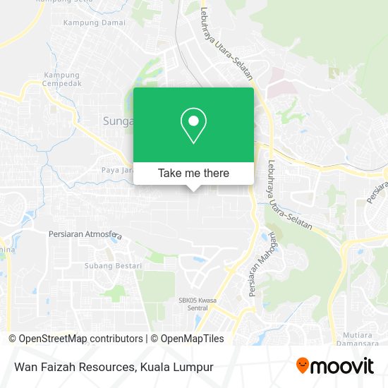 Wan Faizah Resources map