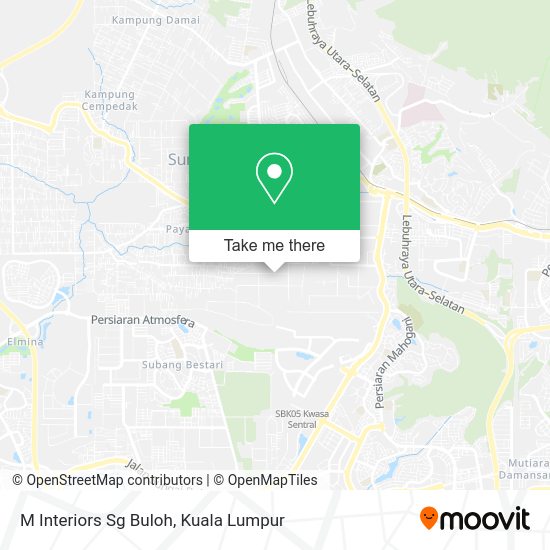 M Interiors Sg Buloh map