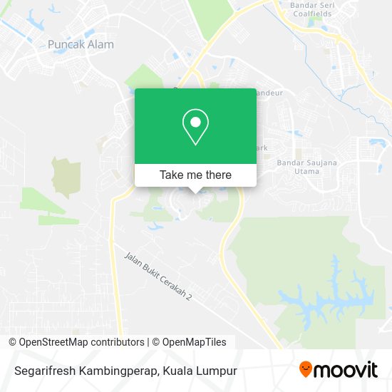 Peta Segarifresh Kambingperap
