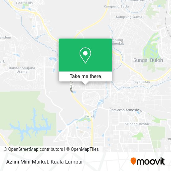 Peta Azlini Mini Market