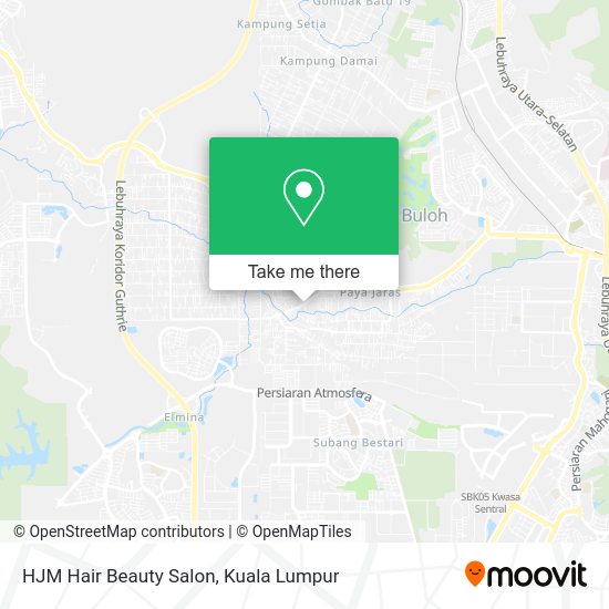 HJM Hair Beauty Salon map
