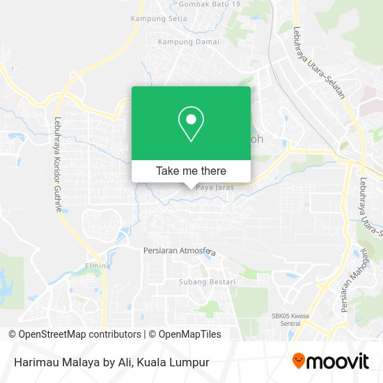 Peta Harimau Malaya by Ali