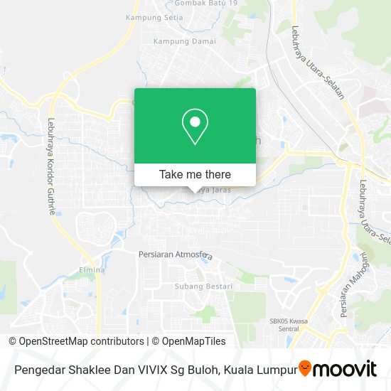 Peta Pengedar Shaklee Dan VIVIX Sg Buloh