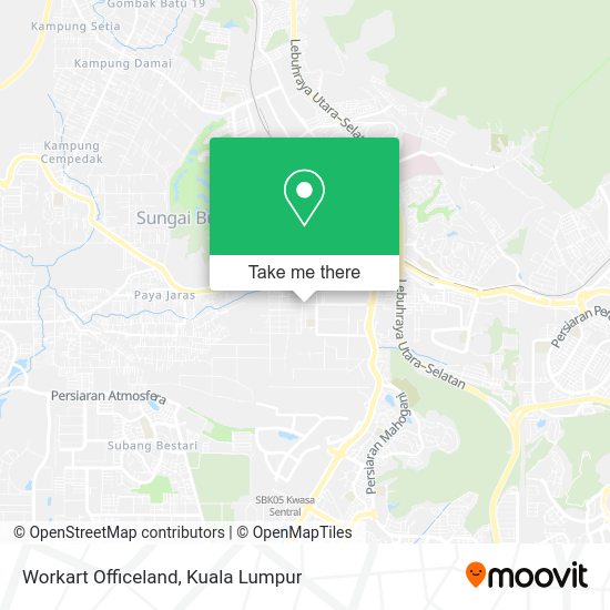 Workart Officeland map