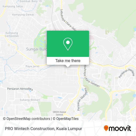 PRO Wintech Construction map