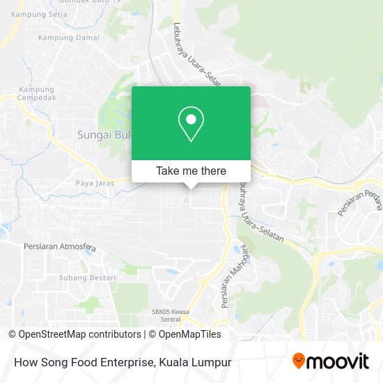 How Song Food Enterprise map