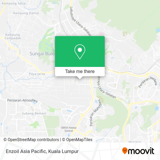 Enzoil Asia Pacific map