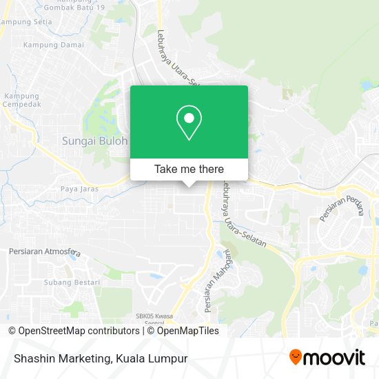Shashin Marketing map