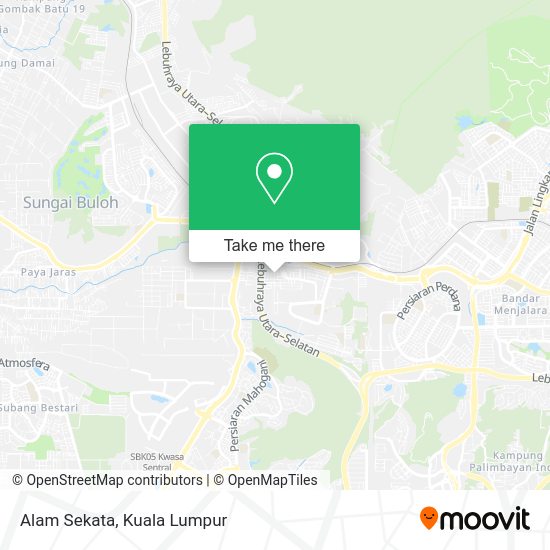 Alam Sekata map