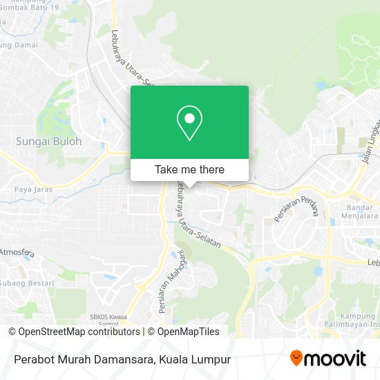 Peta Perabot Murah Damansara