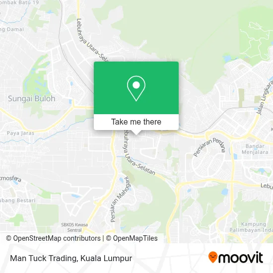 Man Tuck Trading map