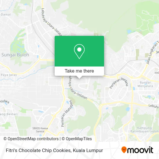Fitri's Chocolate Chip Cookies map