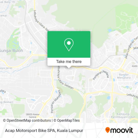 Acap Motorsport Bike SPA map