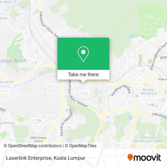Laserlink Enterprise map