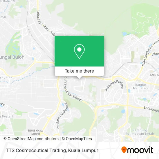 TTS Cosmeceutical Trading map
