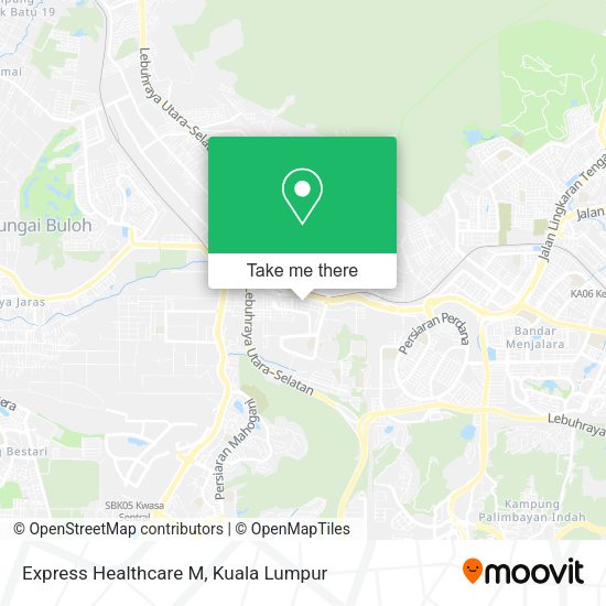 Express Healthcare M map