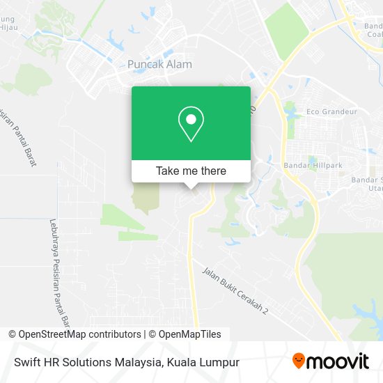 Swift HR Solutions Malaysia map