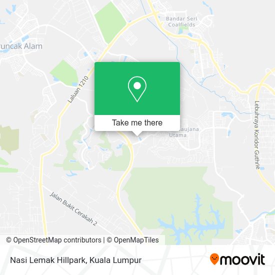 Peta Nasi Lemak Hillpark