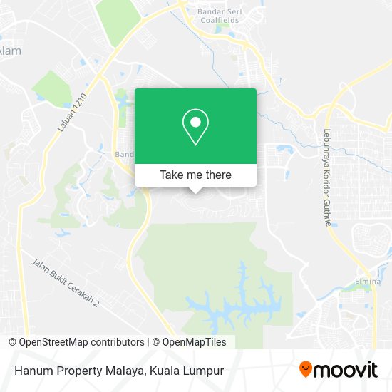 Hanum Property Malaya map