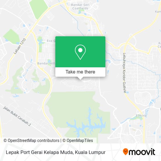 Peta Lepak Port Gerai Kelapa Muda
