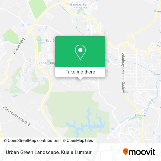 Peta Urban Green Landscape