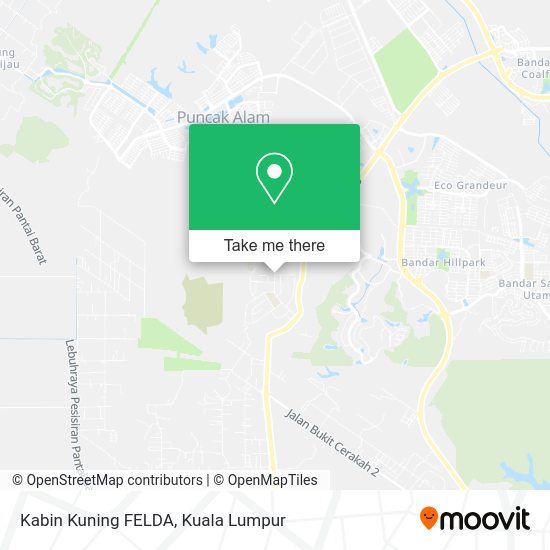 Peta Kabin Kuning FELDA