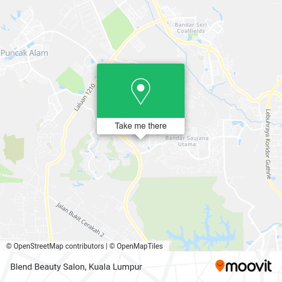 Blend Beauty Salon map