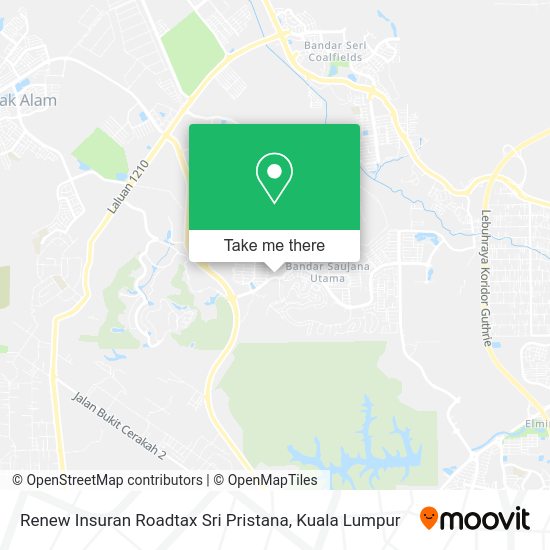 Peta Renew Insuran Roadtax Sri Pristana
