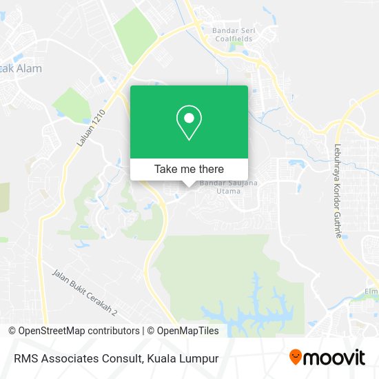 RMS Associates Consult map