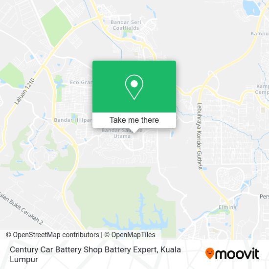 Century Car Battery Shop Battery Expert map