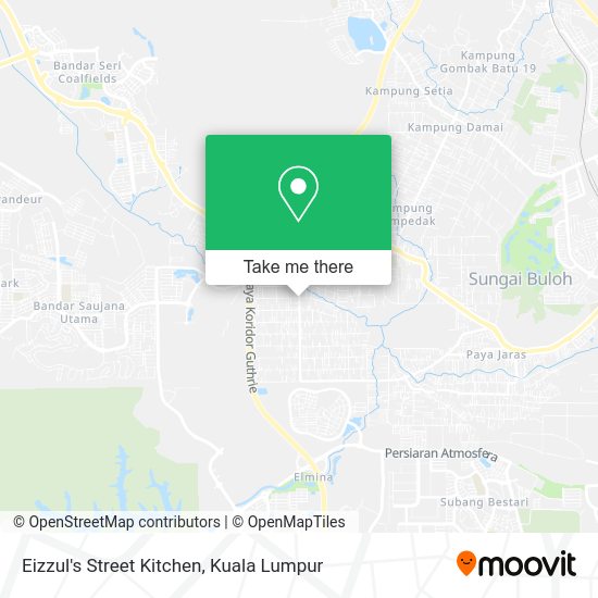 Eizzul's Street Kitchen map