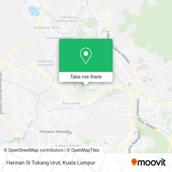 Hannan Si Tukang Urut map