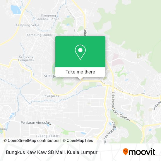 Bungkus Kaw Kaw SB Mall map