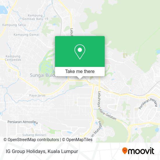 IG Group Holidays map