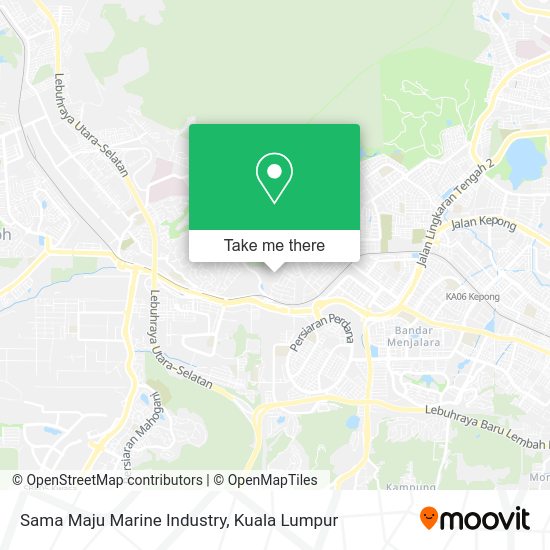 Sama Maju Marine Industry map