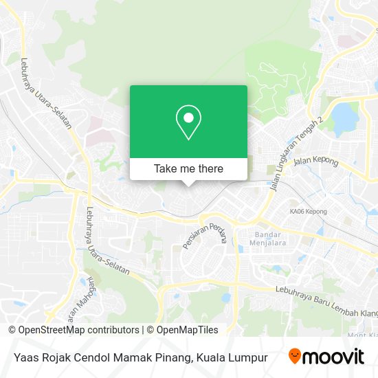Peta Yaas Rojak Cendol Mamak Pinang