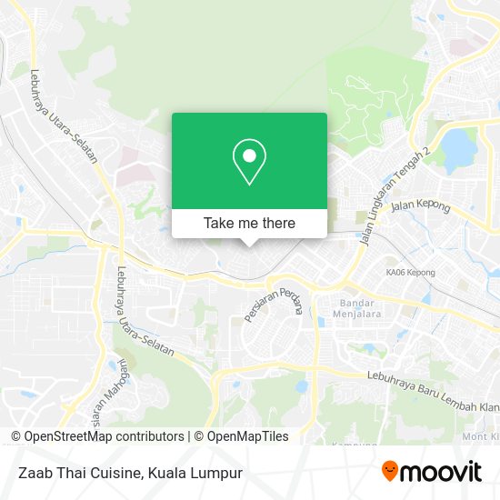 Zaab Thai Cuisine map