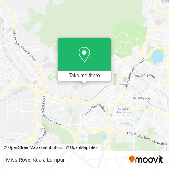 Miss Rose map
