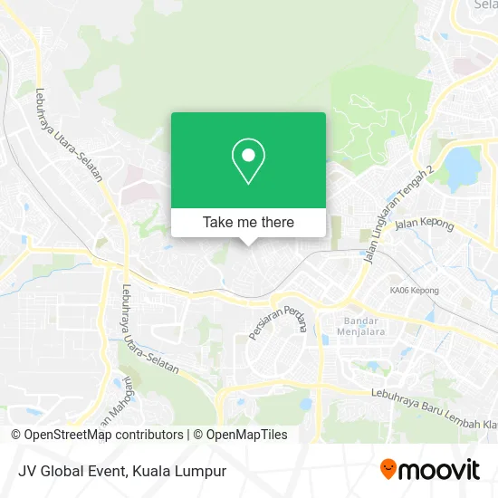 JV Global Event map